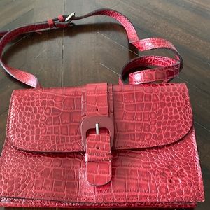 Red/Burgundy Patricia Nash hand bag NEW without tags